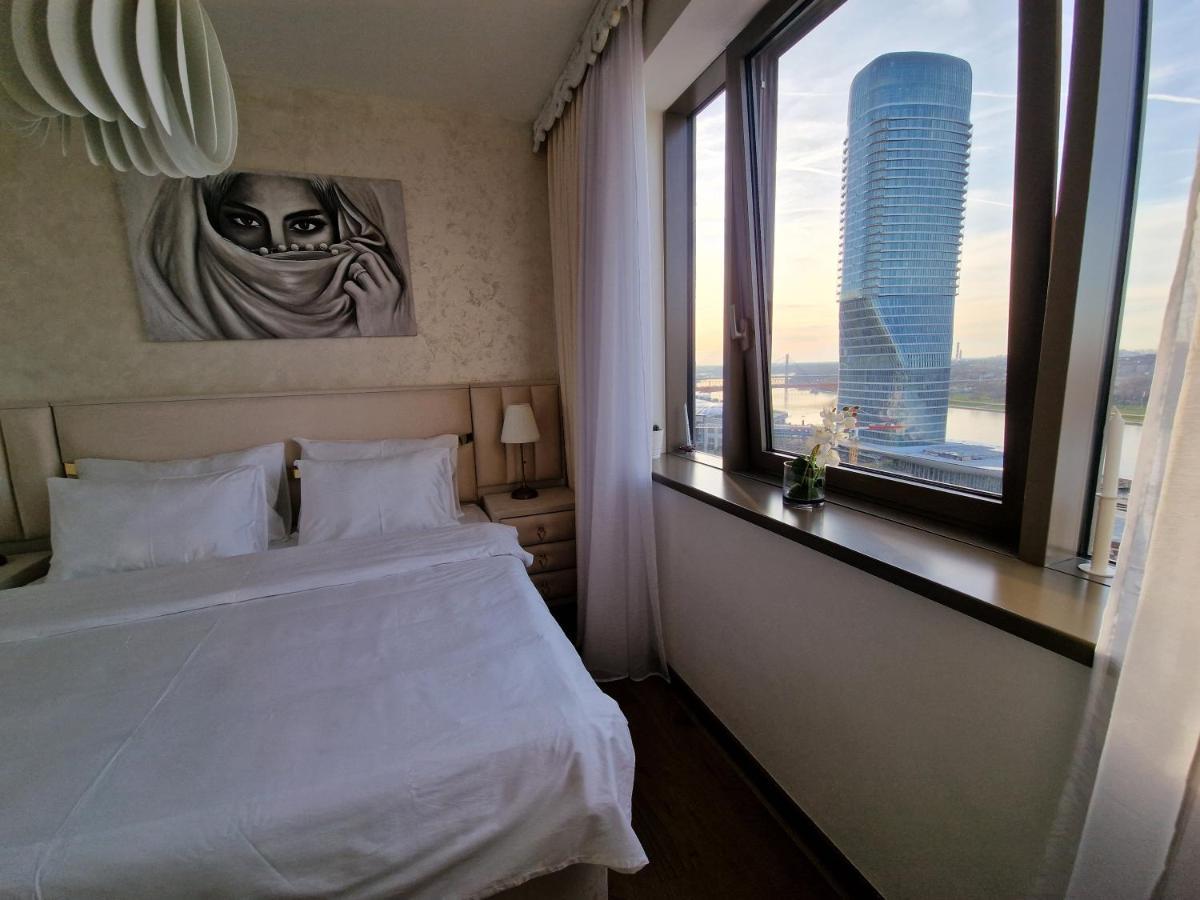 Beograd Na Vodi - BW Arcadia Luxury Appartement Buitenkant foto