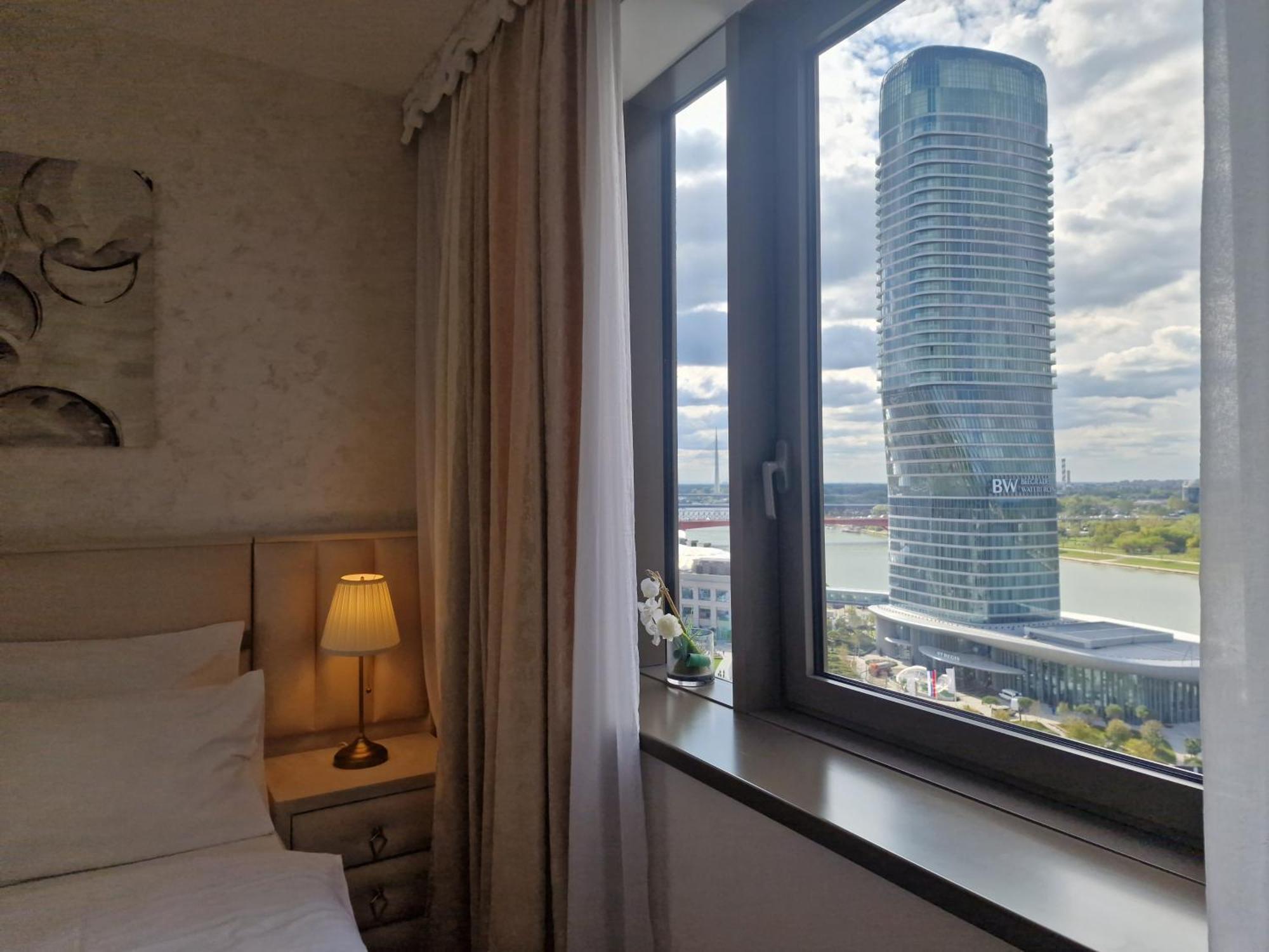 Beograd Na Vodi - BW Arcadia Luxury Appartement Buitenkant foto
