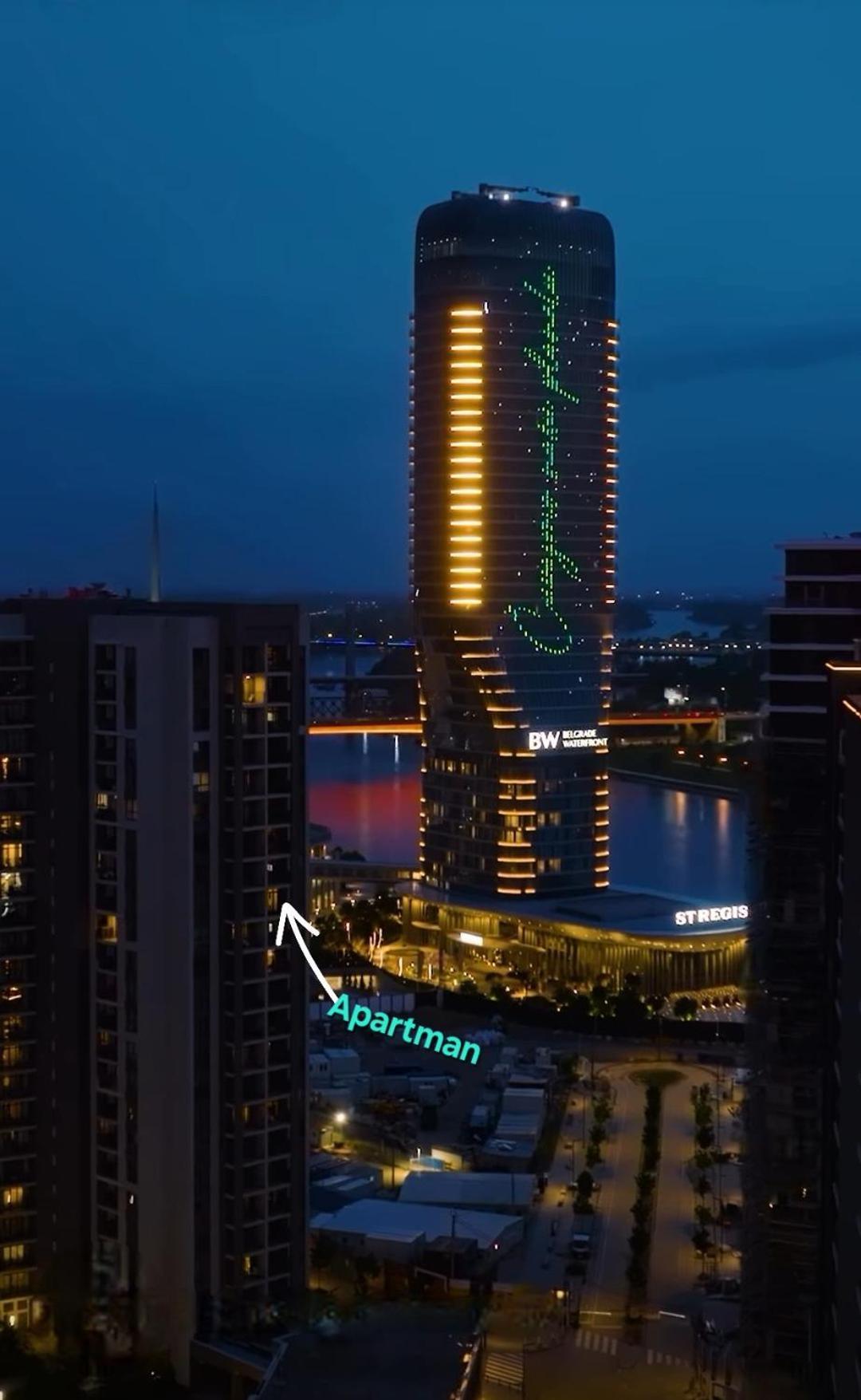 Beograd Na Vodi - BW Arcadia Luxury Appartement Buitenkant foto